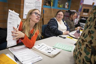 Alaska election updates: Two polling places didn’t open until afternoon because of staffing issues, according to state elections officials